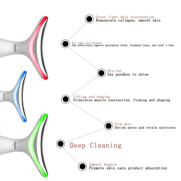 Color Light Neck Beauty Neck Massage Beauty Instrument