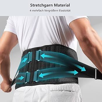 Unisex Weight Loss & Back Support Brace Belt