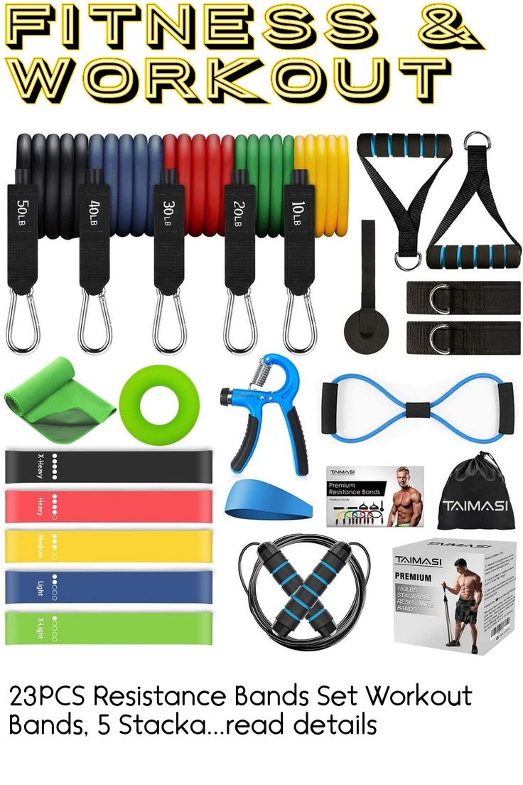 Exercise Band Set of 11 Pcs